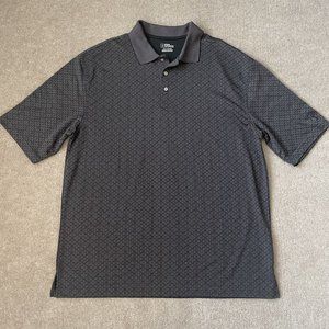 PGA Tour Shirt Mens 2XL Grey Golf Polo Business Casual Active Sport Outdoor